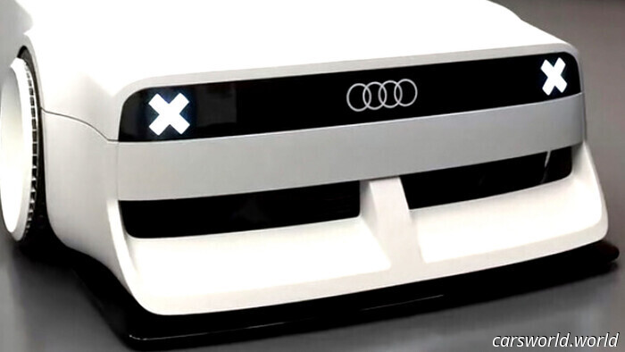 Audi ha costruito una RS3 da corsa retrò che sembra provenire dal 1989 | Carscoops